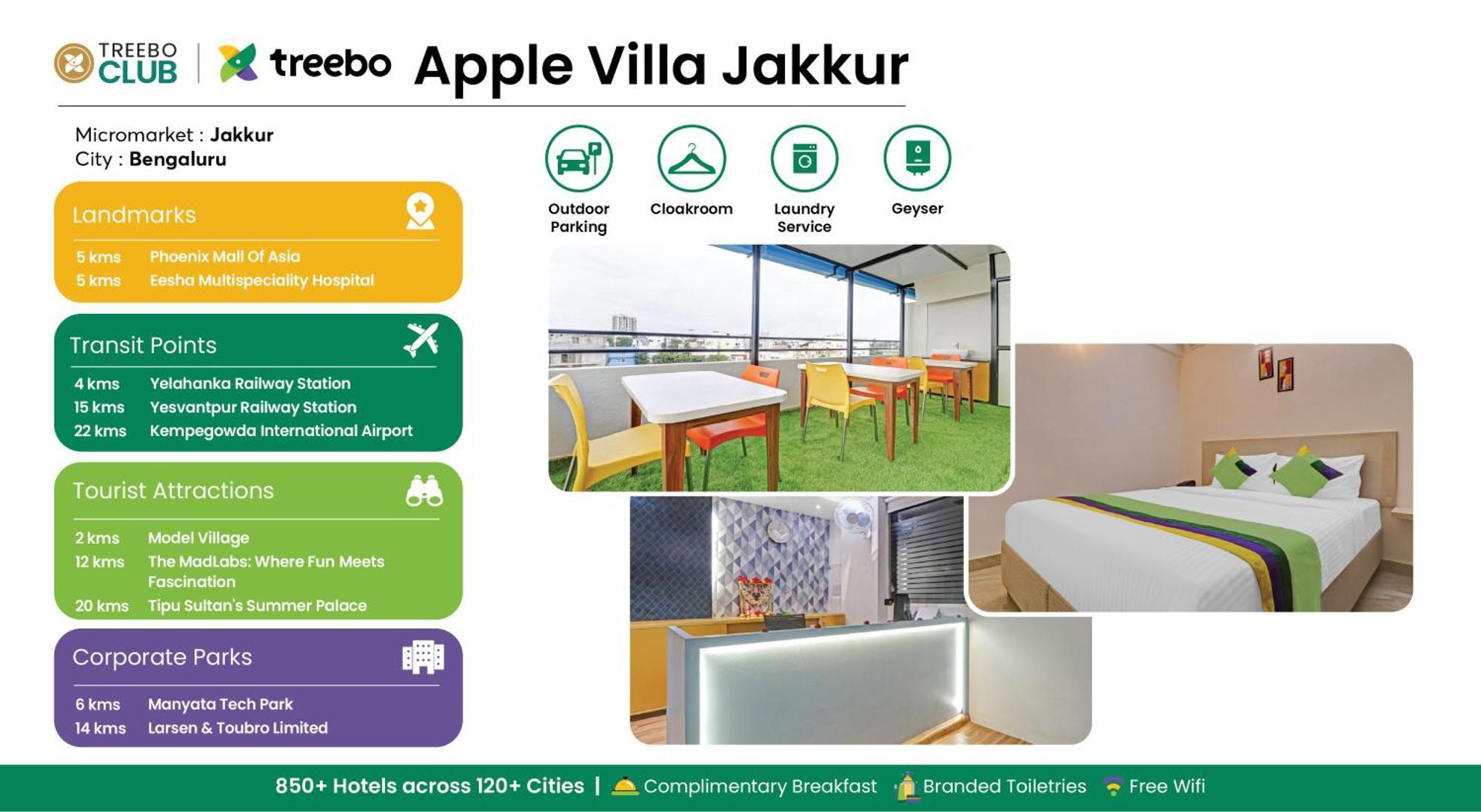 Treebo Apple Villa Bangalore Exterior foto